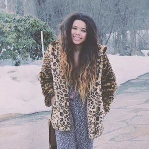 Forever 21 Faux Leopard Jacket (L)